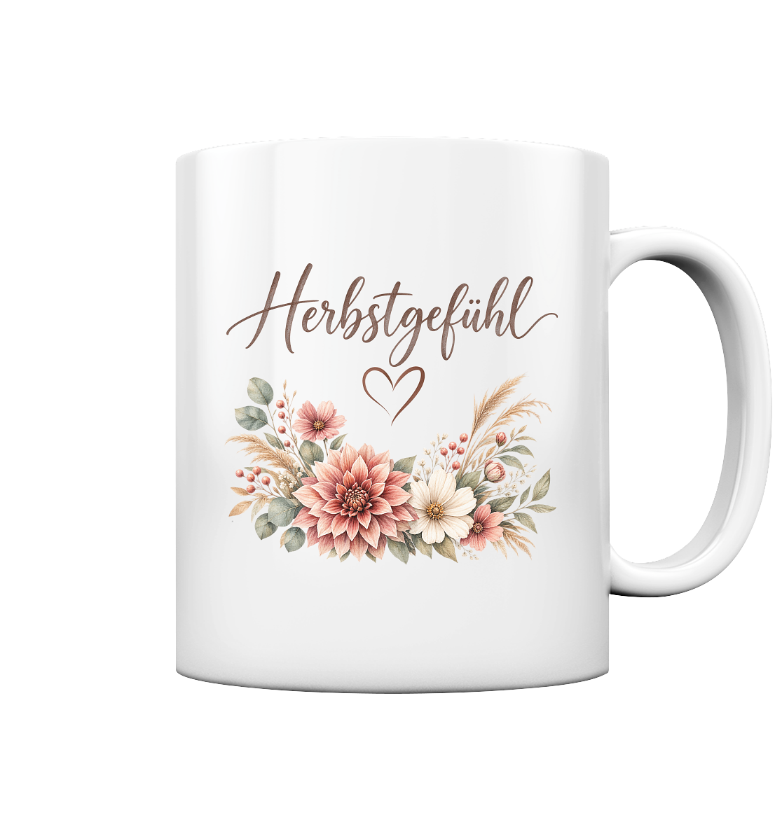 Herbstgefühl – Autumn Bloom - Tasse glossy