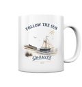 Grömitz - Follow the Sun - Tasse glossy