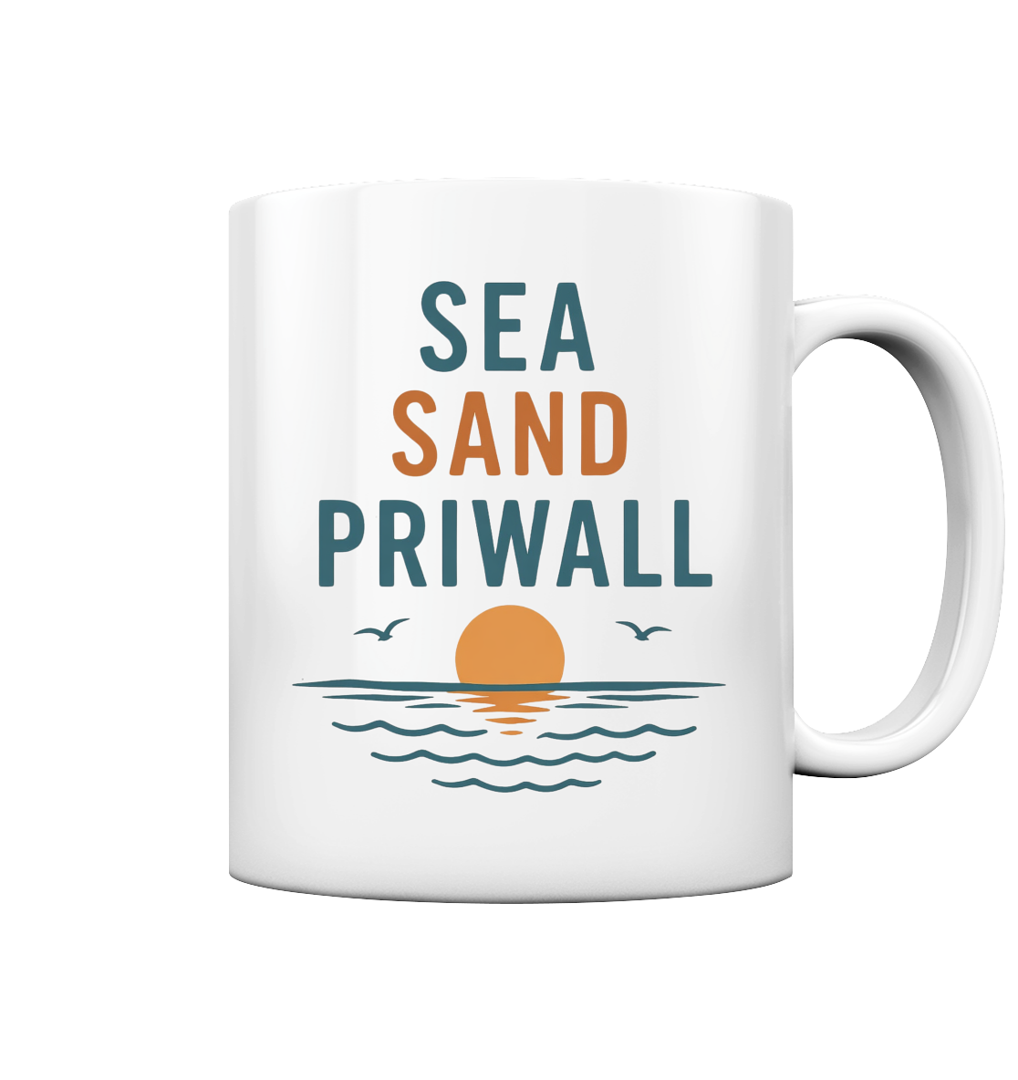 ☕ Priwall Vibes Tasse – Sea Sand Baltic Coast – Ostsee Becher Geschenk