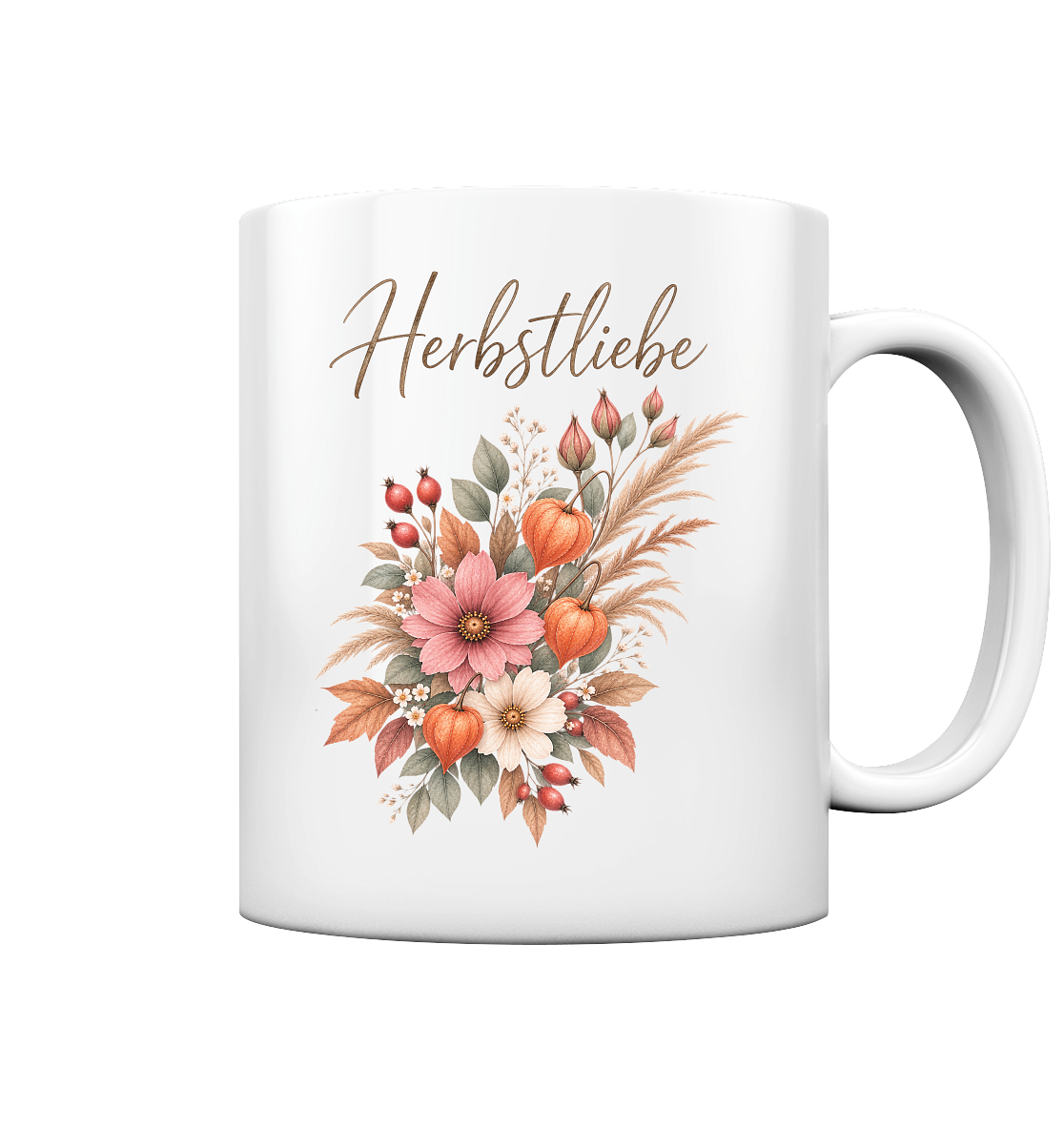 Autumn Garden – Florale Herbstliebe - Tasse glossy