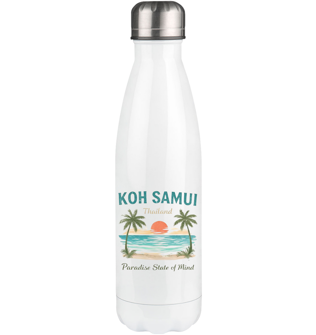 Koh Samui Vibes – Edelstahl Trinkflasche