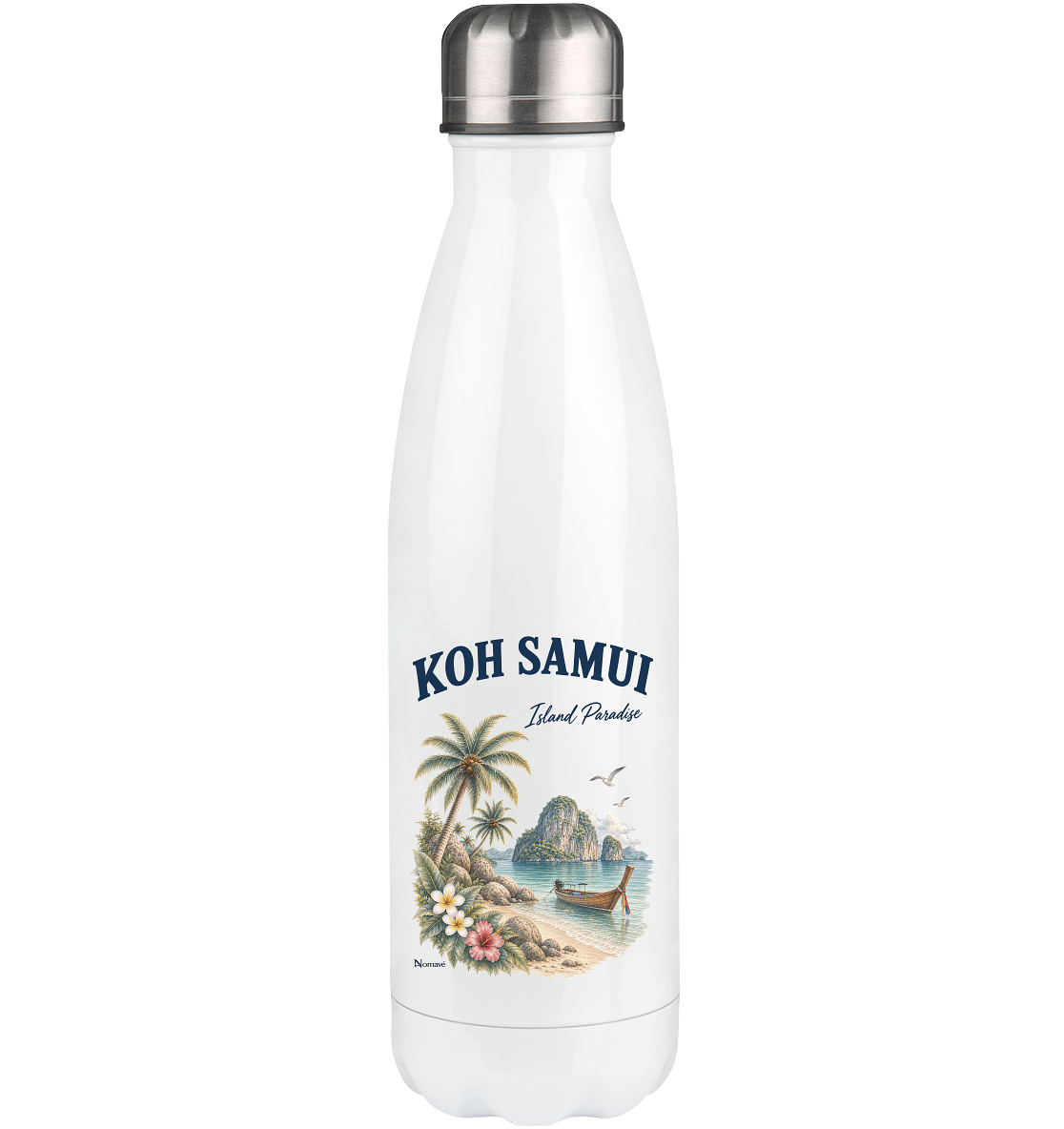 Koh Samui Thailand – Island Paradise – Tropical Vintage - Thermoflasche 500ml