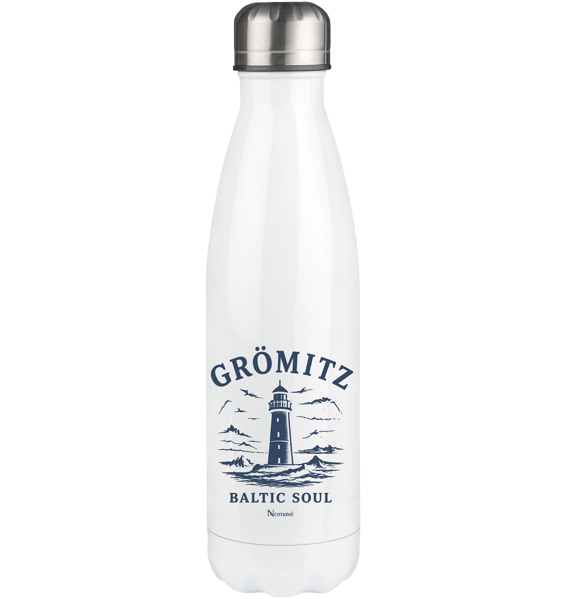 Grömitz Baltic Soul - Thermoflasche 500ml Trinkflasche Ostsee