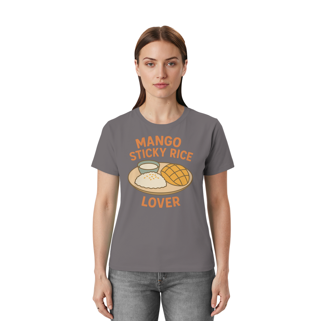 Mango Sticky Rice Lover – Thai Dessert Shirt | Thailand Food Design - Unisex Essential Premium T-Shirt