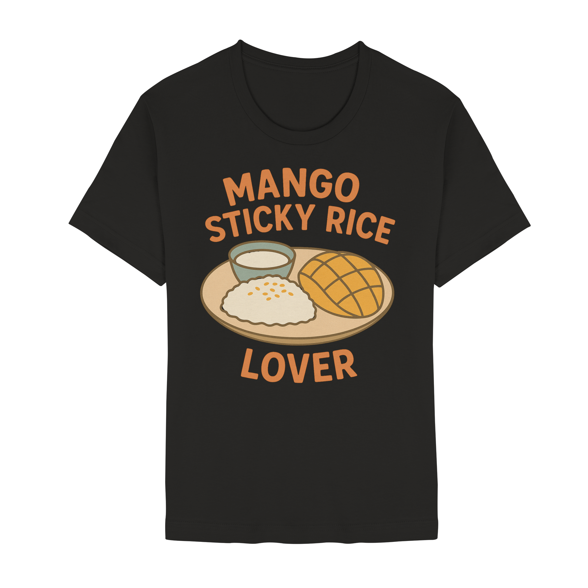 Mango Sticky Rice Lover – Thai Dessert Shirt | Thailand Food Design - Unisex Essential Premium T-Shirt