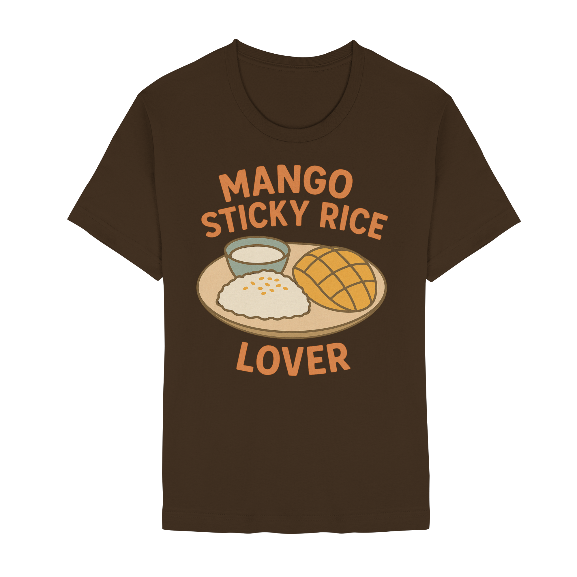 Mango Sticky Rice Lover – Thai Dessert Shirt | Thailand Food Design - Unisex Essential Premium T-Shirt