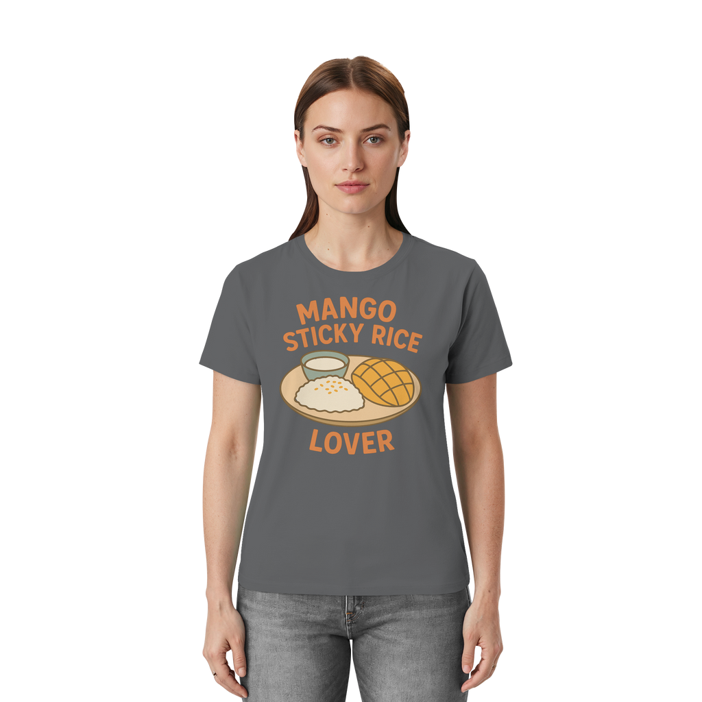 Mango Sticky Rice Lover – Thai Dessert Shirt | Thailand Food Design - Unisex Essential Premium T-Shirt