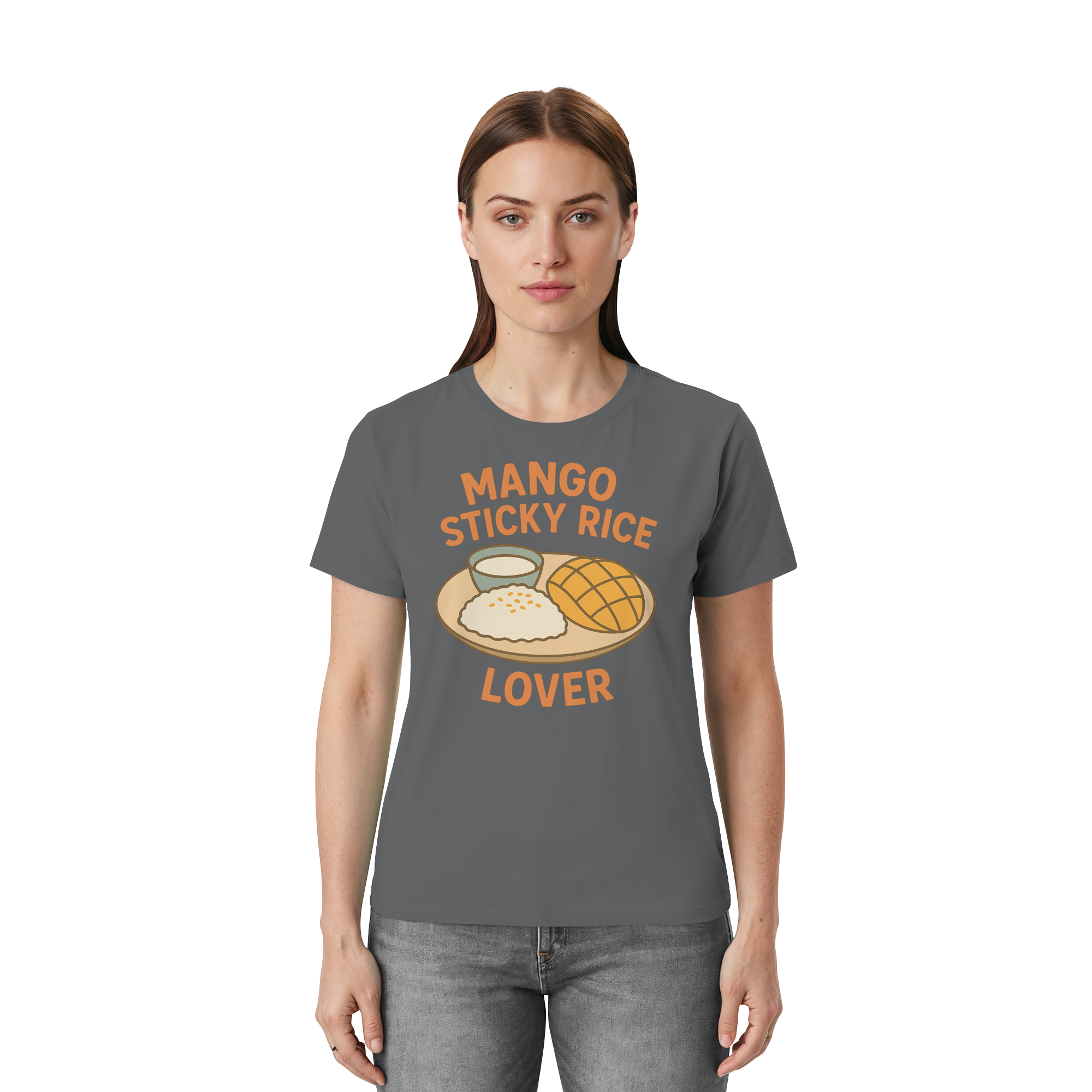 Mango Sticky Rice Lover – Thai Dessert Shirt | Thailand Food Design - Unisex Essential Premium T-Shirt