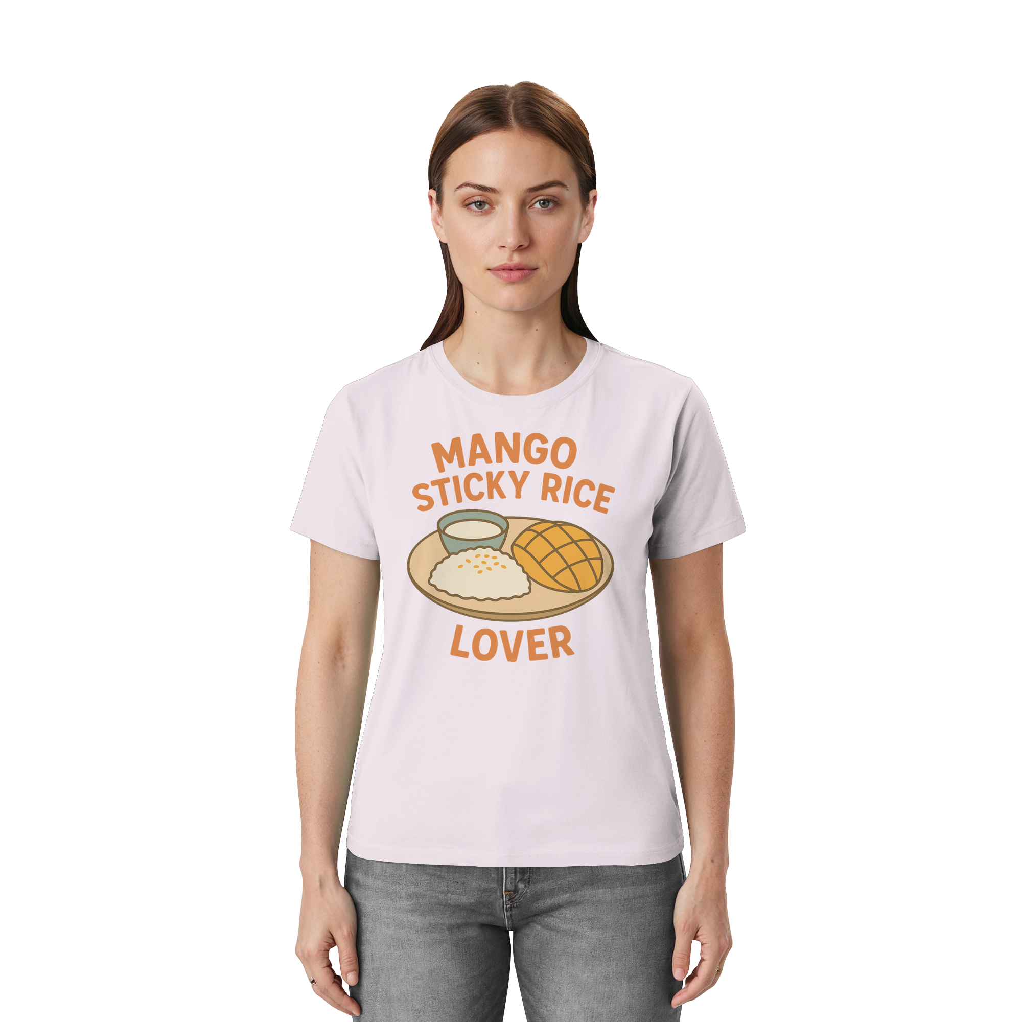 Mango Sticky Rice Lover – Thai Dessert Shirt | Thailand Food Design - Unisex Essential Premium T-Shirt