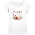 Herbstgefühl – Autumn Bloom - Womens Extended Shoulder T-Shirt