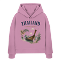 Thailand-Longtail-Dreams-Light-Edition - Womens Organic Boxcut Hoodie