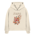 Autumn Garden – Florale Herbstliebe - Womens Organic Boxcut Hoodie