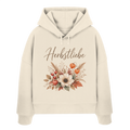 Herbstliebe – Golden Harvest - Womens Organic Boxcut Hoodie