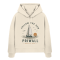 Priwall - Follow the sun - Kollektion - Womens Organic Boxcut Hoodie