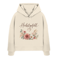 Herbstgefühl – Autumn Bloom - Womens Organic Boxcut Hoodie