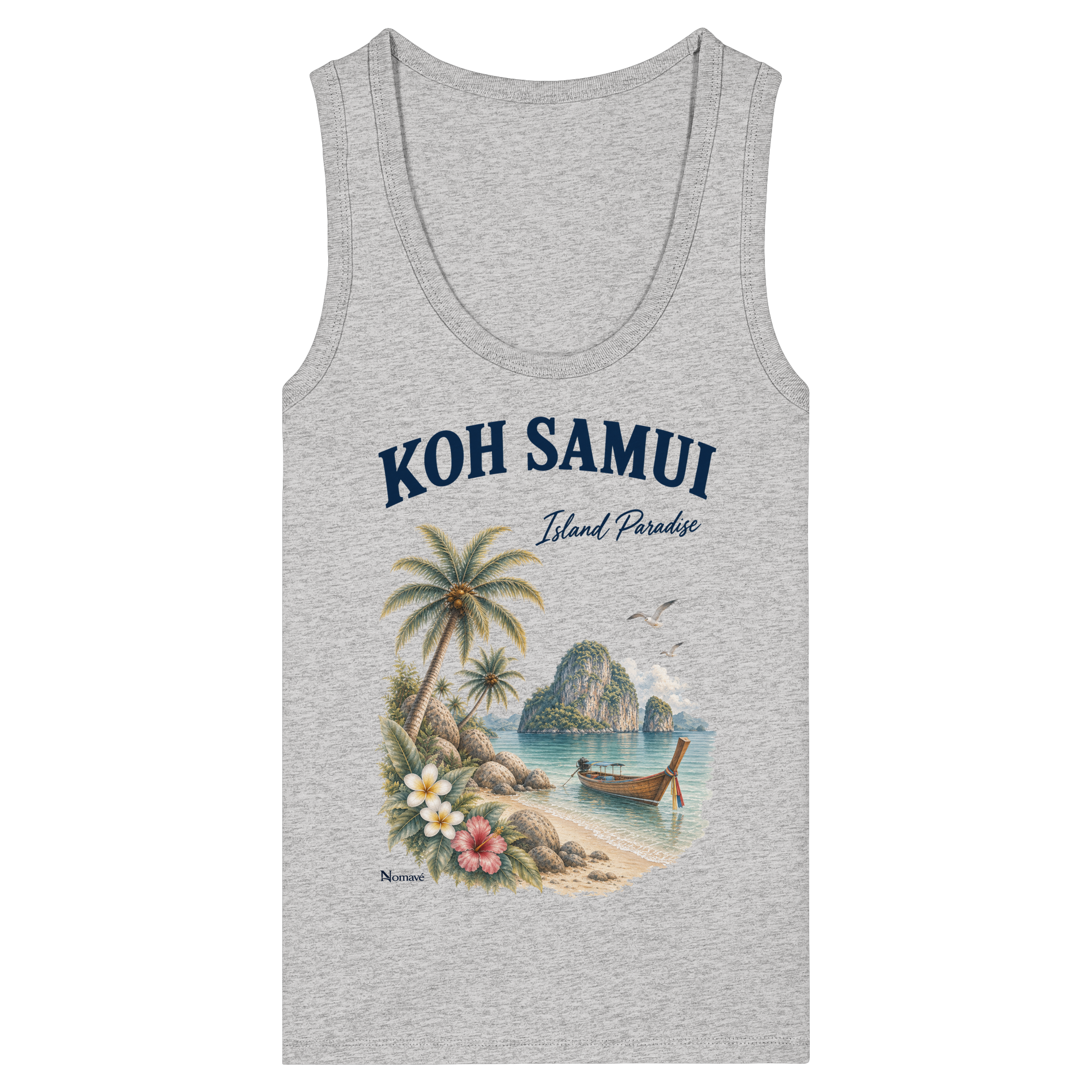 Koh Samui Thailand – Island Paradise – Tropical Vintage - Damen Bio Tank Top