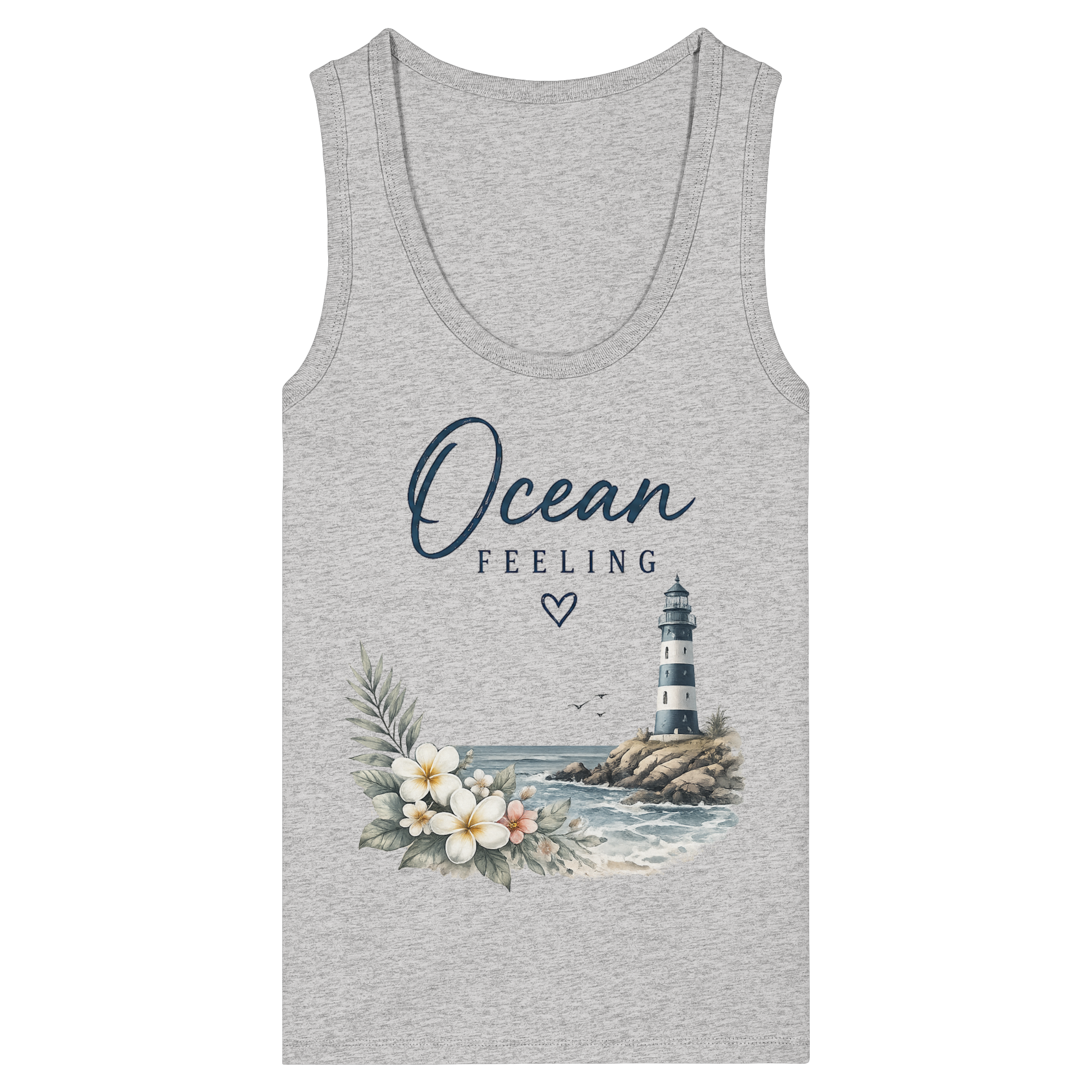 Ocean Feeling - Womens Organic Fitted Tank Top