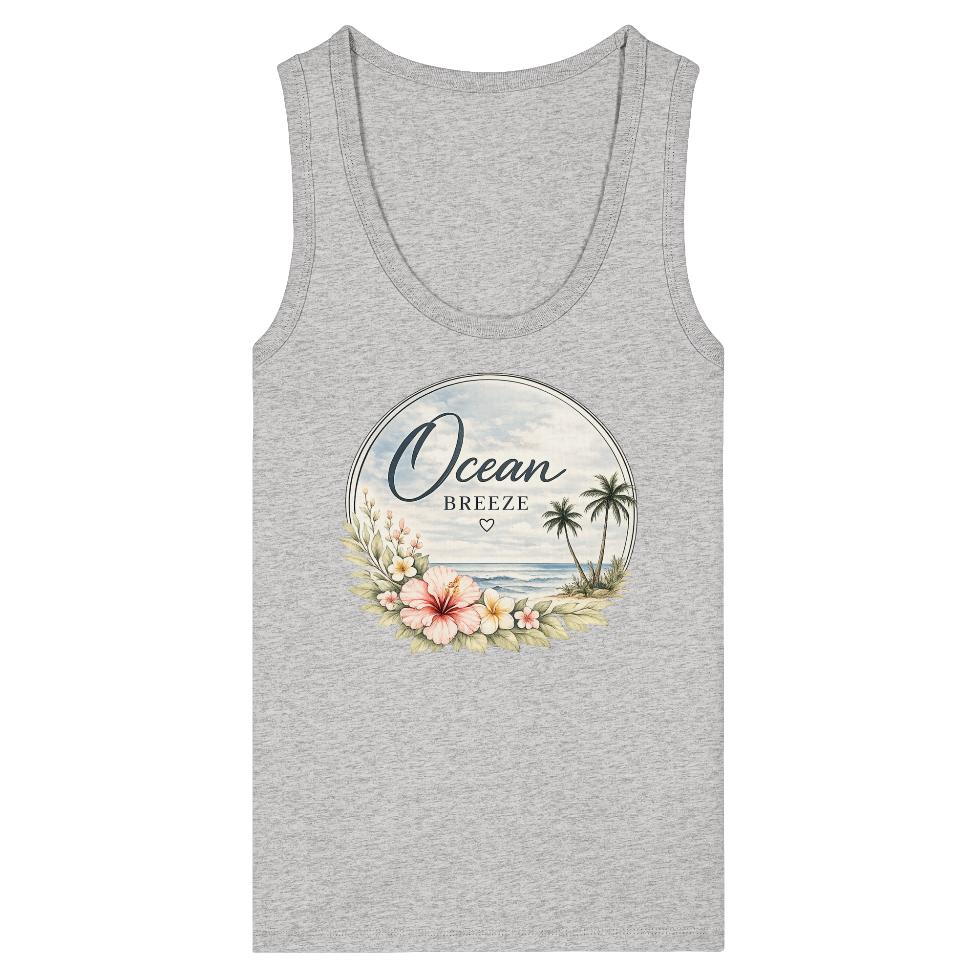 Ocean Breeze - Damen Bio Fitted Tank Top