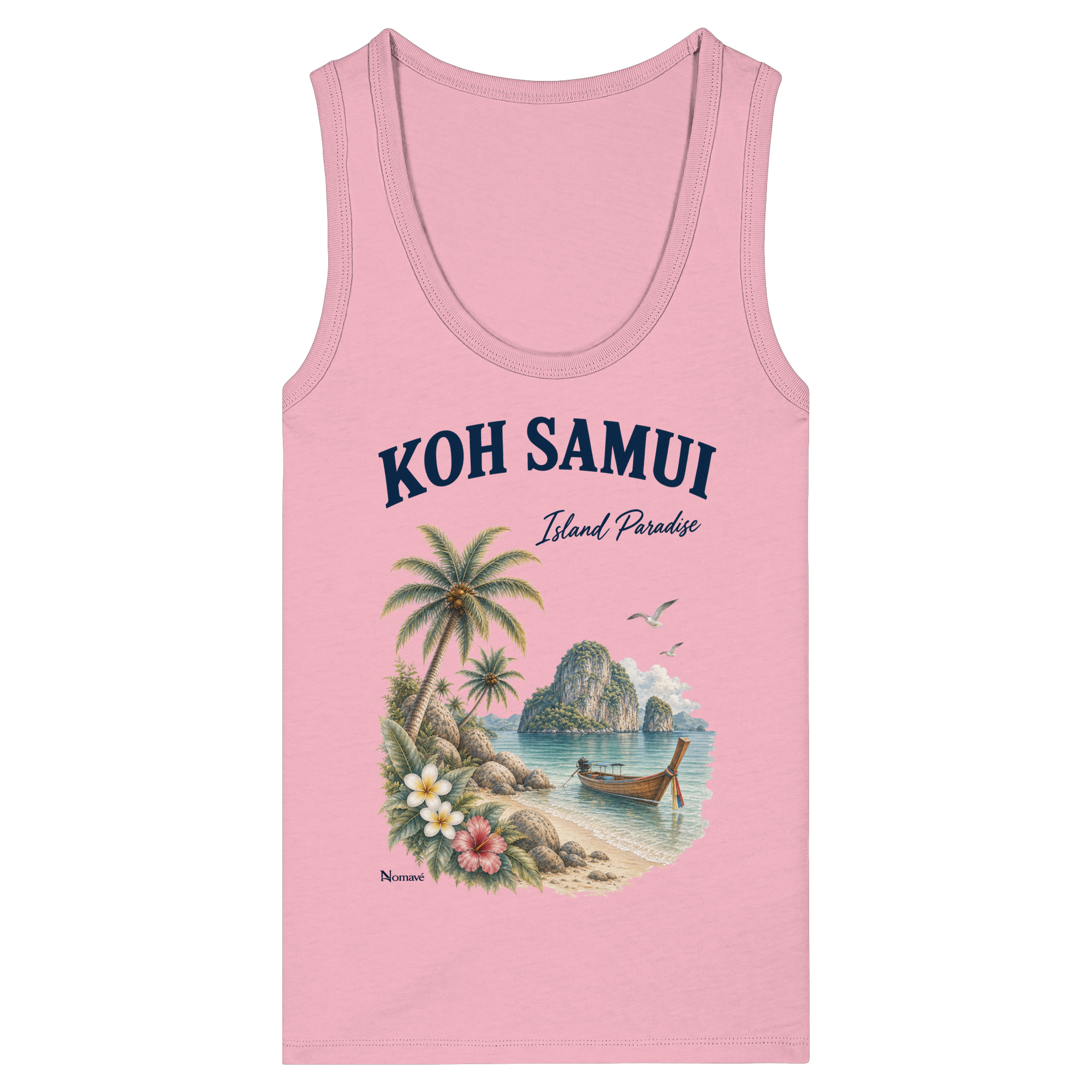 Koh Samui Thailand – Island Paradise – Tropical Vintage - Damen Bio Tank Top