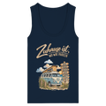 Zuhause ist, wo wir parken – Vanlife & Camping - Damen Bio Tank Top