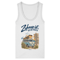 Zuhause ist, wo wir parken – Vanlife & Camping - Damen Bio Tank Top