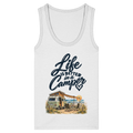 Life is better in a Camper - Womens Organic Fitted Tank Top