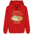 Mango Sticky Rice Lover – Thai Dessert  | Thailand Food Design - Womens Organic Hoodie B&C
