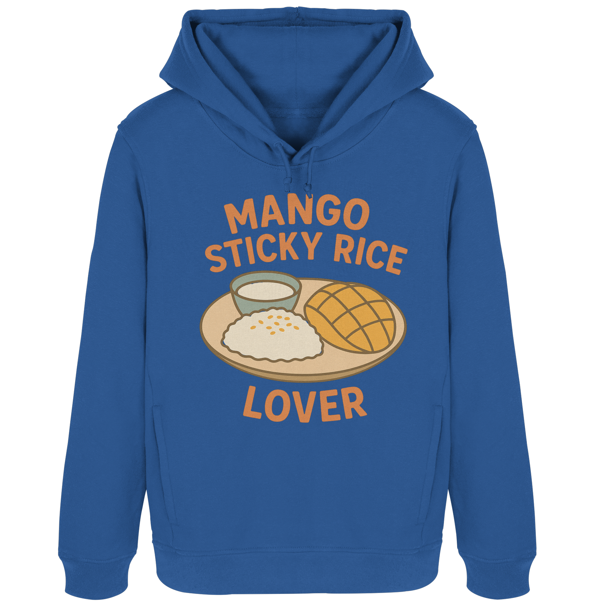 Mango Sticky Rice Lover – Thai Dessert  | Thailand Food Design - Womens Organic Hoodie B&C