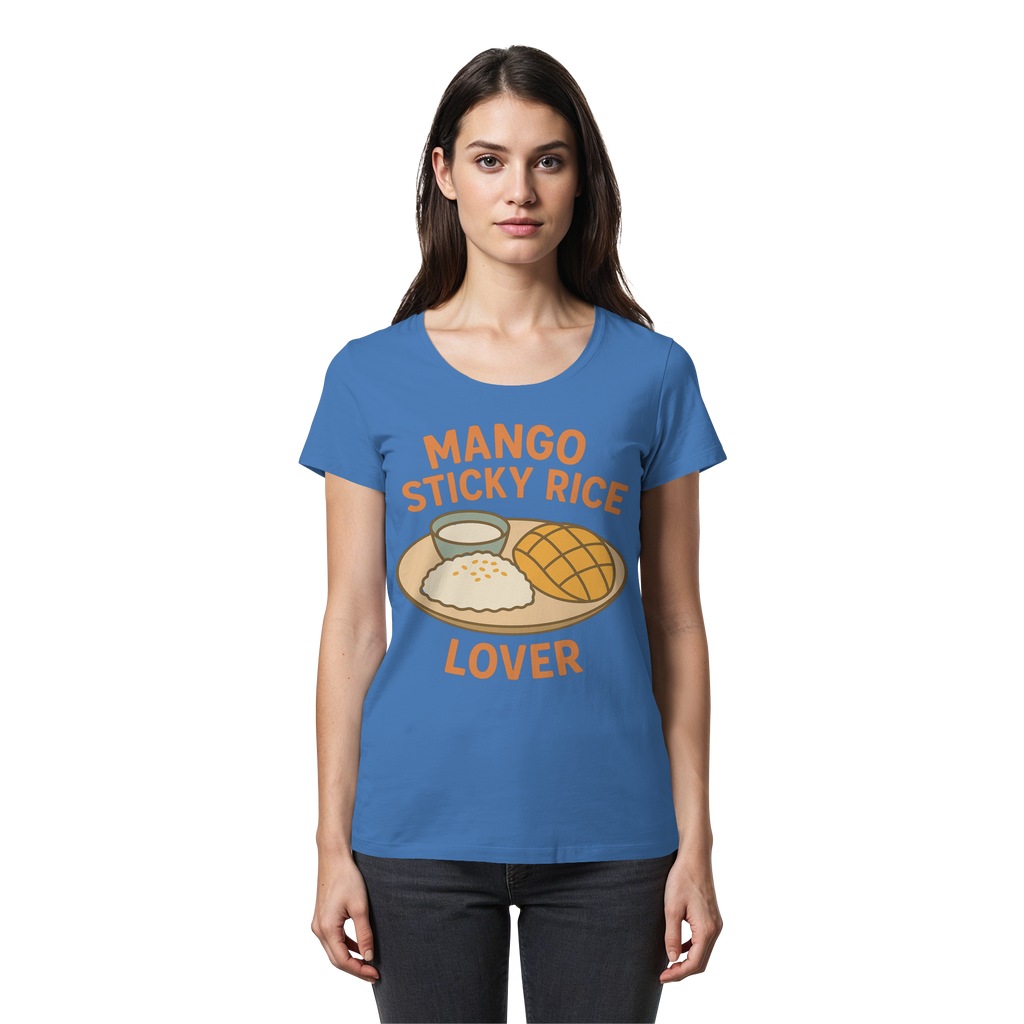 Mango Sticky Rice Lover – Thai Dessert Shirt | Thailand Food Design - Womens Premium Classic T-Shirt