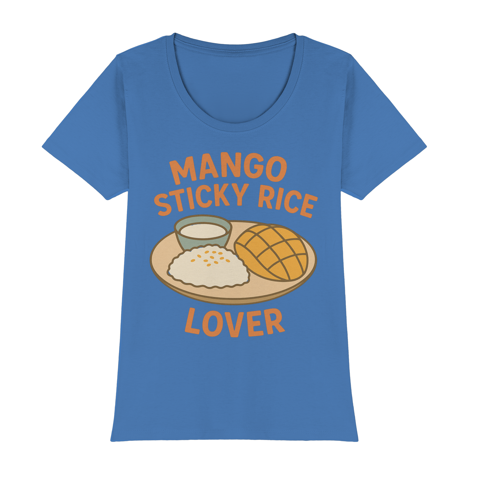 Mango Sticky Rice Lover – Thai Dessert Shirt | Thailand Food Design - Womens Premium Classic T-Shirt