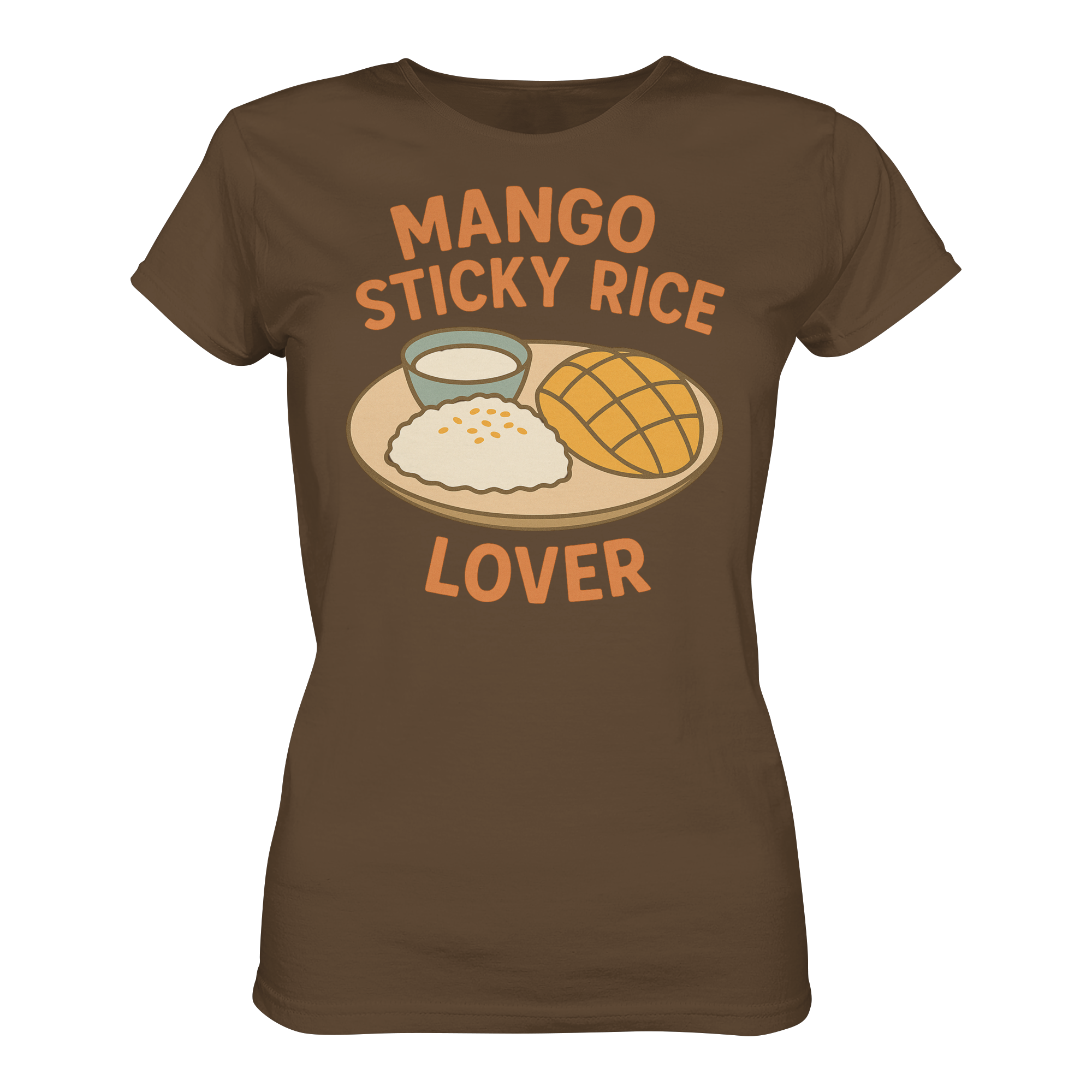 Mango Sticky Rice Lover – Thai Dessert Shirt | Thailand Food Design - Womens Premium Classic T-Shirt