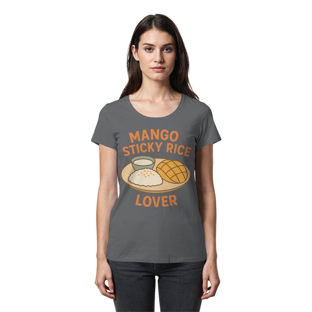 Mango Sticky Rice Lover – Thai Dessert Shirt | Thailand Food Design - Womens Premium Classic T-Shirt