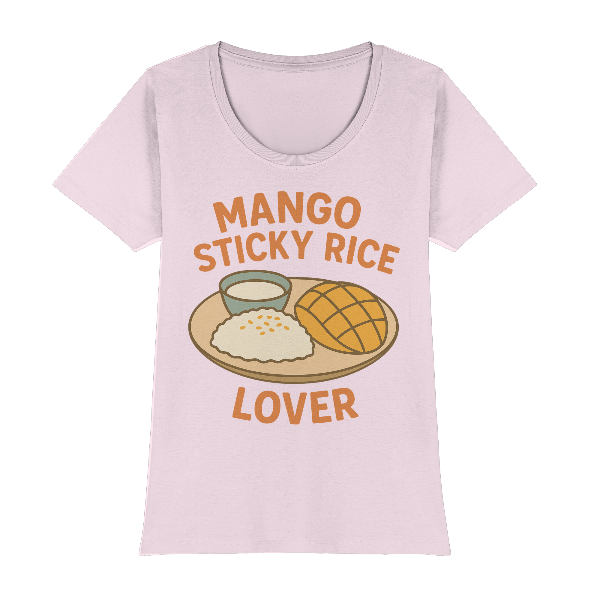 Mango Sticky Rice Lover – Thai Dessert Shirt | Thailand Food Design - Womens Premium Classic T-Shirt
