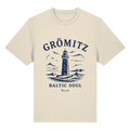Grömitz Baltic Soul Light Bio-Heavy T-Shirt in natural raw mit Baltic-Soul-Frontprint