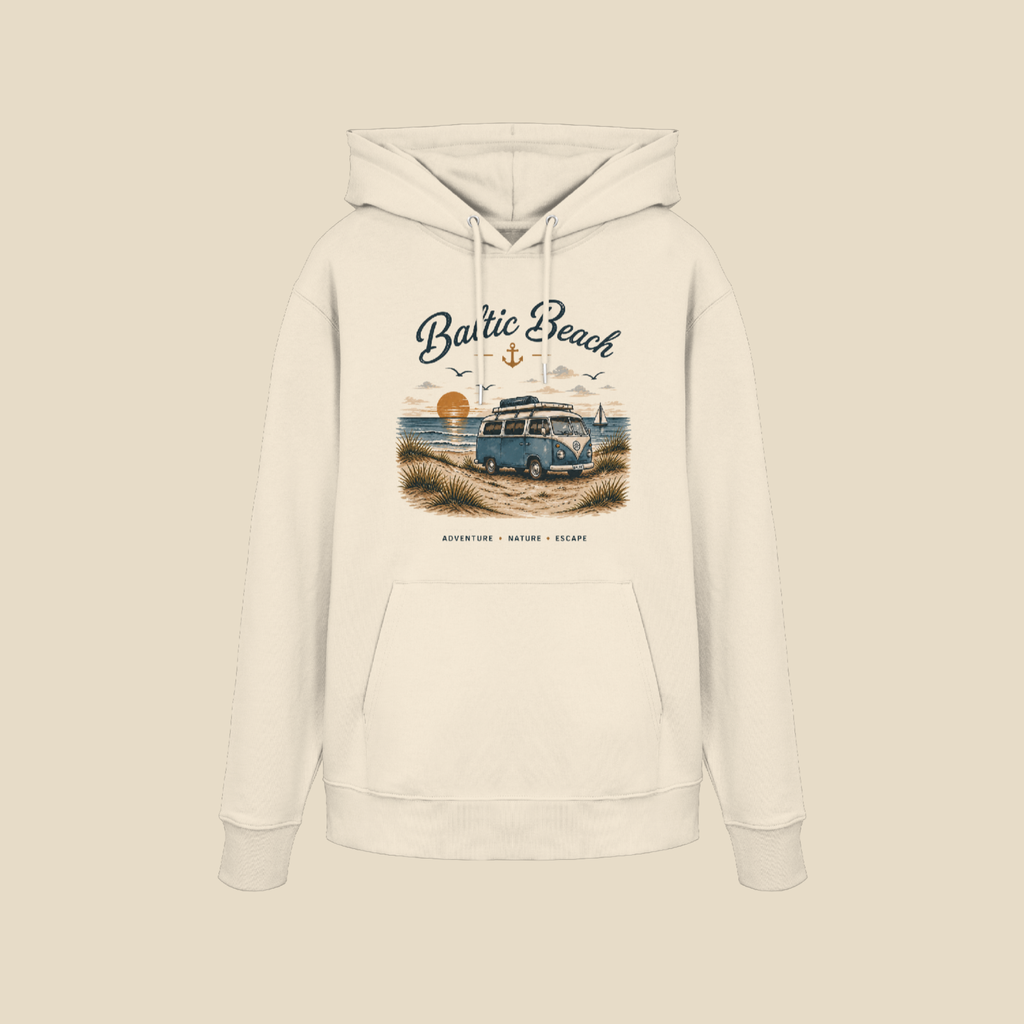 Baltic Beach Organic Hoodie – Maritime Ostsee Vibes