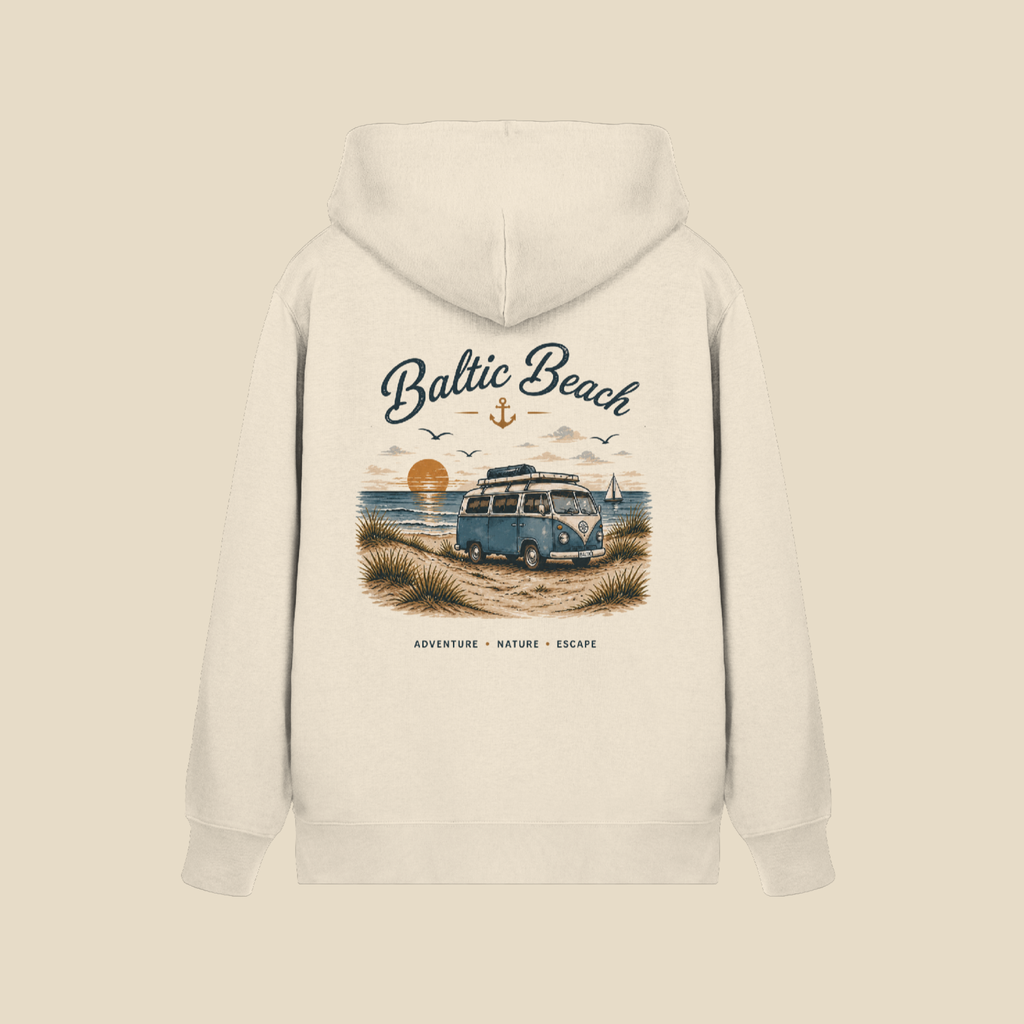 Baltic Beach Organic Zipper – Ostsee Hoodie Unisex