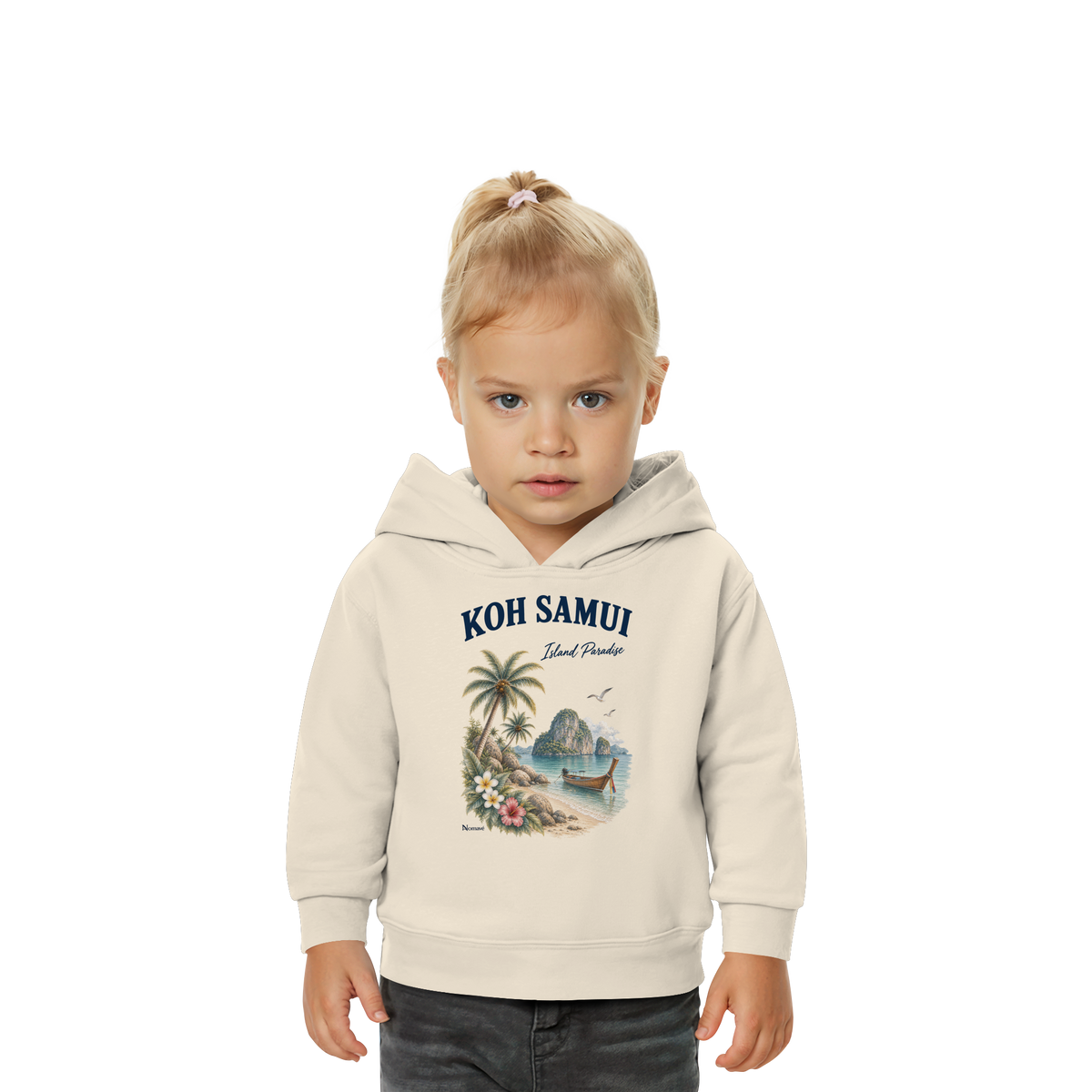 Koh Samui – Island Paradise – Baby Bio Hoodie – weitere Produktansicht