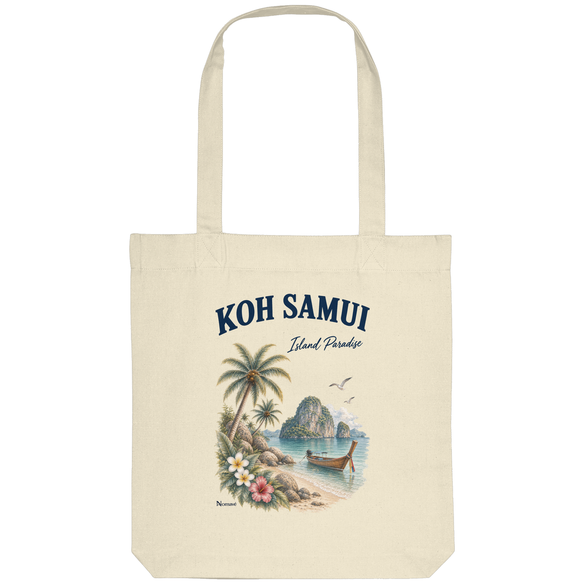 Koh Samui – Island Paradise – Bio Stofftasche – Produktansicht