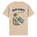 Koh Samui – Island Paradise – Rückenprint – Essential T-Shirt – Rückenansicht in natural