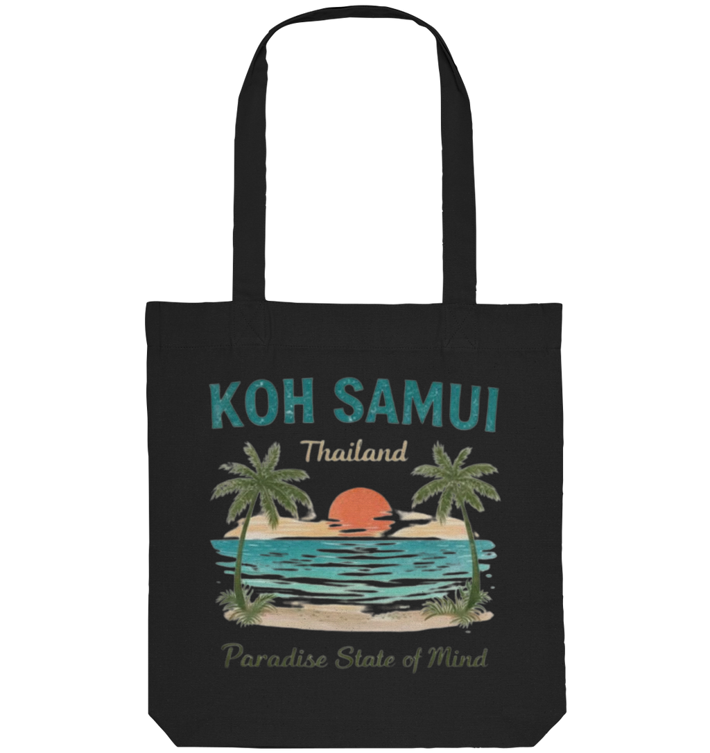 Koh Samui Vibes – Bio Stofftasche – Variantenansicht