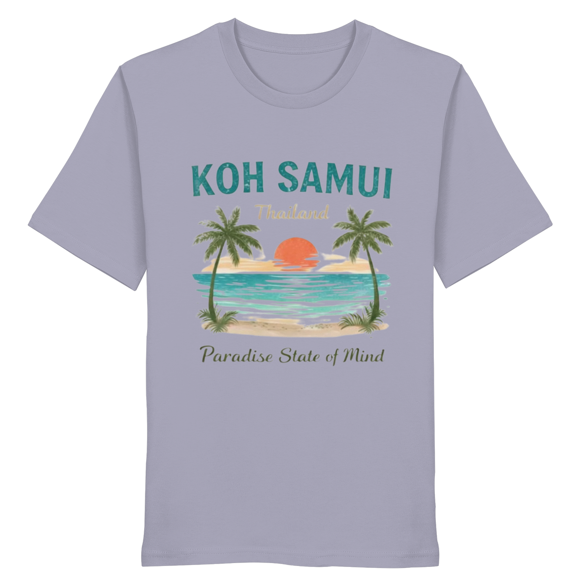 Koh Samui Vibes – Bio T-Shirt – lavender Variantenansicht