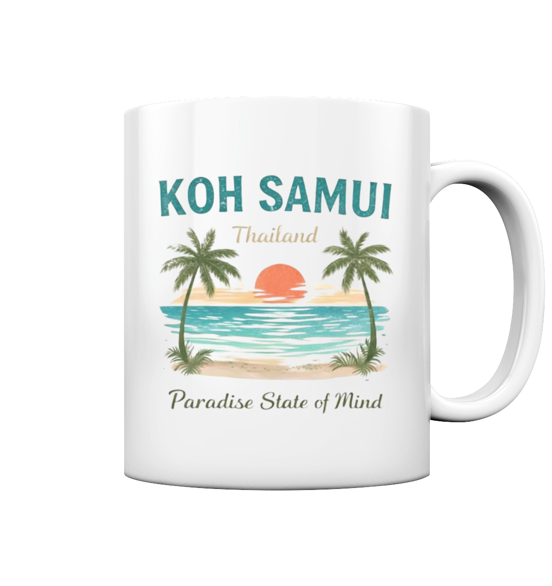 Koh Samui Vibes – Keramiktasse – Variantenansicht