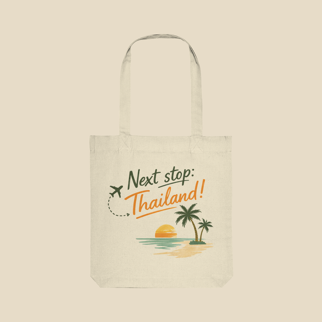 Next Stop Thailand Tote Bag – Travel Vibes Einkaufstasche | Nomavé