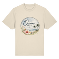 Ocean Breeze – Bio-Heavy T-Shirt – Vorderansicht in natural raw