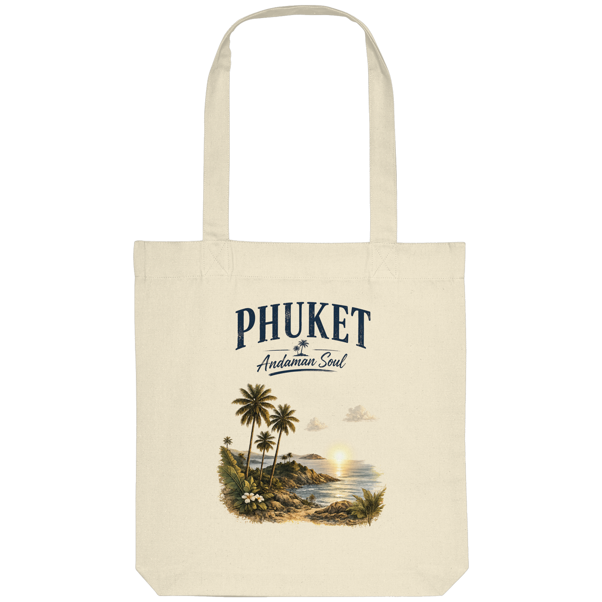 Freigestellter naturfarbener Phuket Andaman Soul Tote-Bag