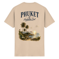 Phuket Thailand – Andaman Soul – Vintage Rückenprint – Helle Edition – Essential T-Shirt – Rückenansicht in natural