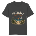 Priwall Baltic Coast Bio T-Shirt in Anthrazit – Shirtigo Mockup