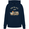 Priwall Crew Bio-Hoodie Dark Edition in French Navy – Clean Mockup