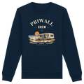 Priwall Crew Bio-Sweatshirt Dark Edition in French Navy – Shirtigo Mockup