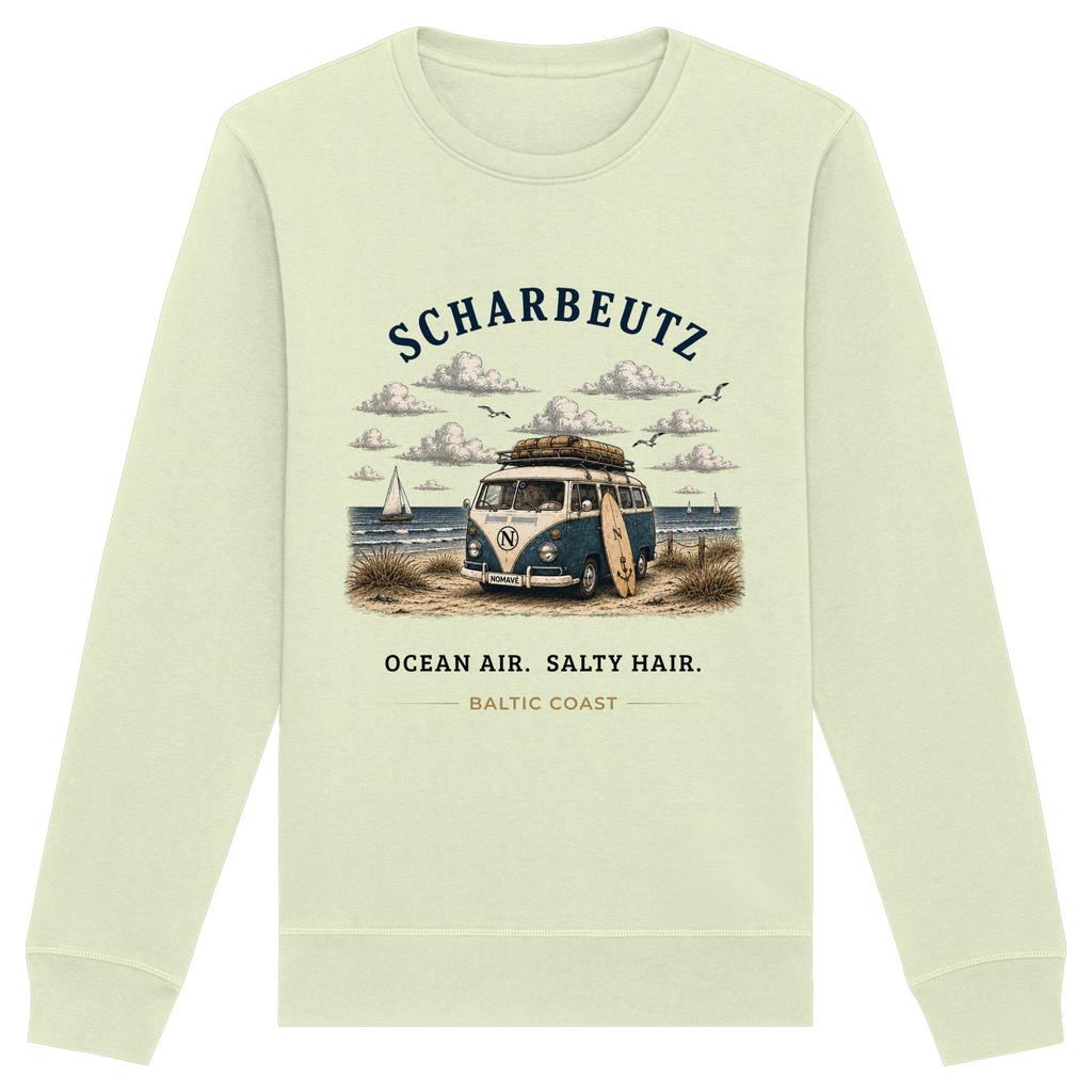 Scharbeutz Bulli Bio-Sweatshirt in Stem Green